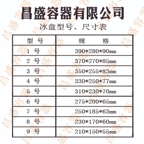 丹東塑料容器 丹東塑料容器丹東漁需用品  凍盒